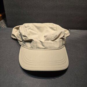 REI Beige Breathable Sun Hat – Cap Style w/ Neck Flap, Hiking